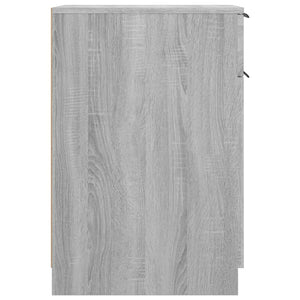 Schreibtischschrank Grau Sonoma 33,5x50x75 cm