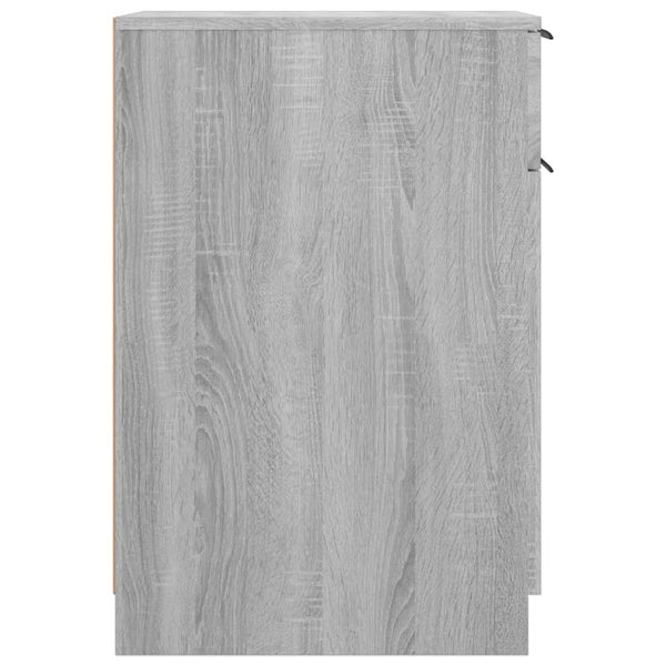 Schreibtischschrank Grau Sonoma 33,5x50x75 cm