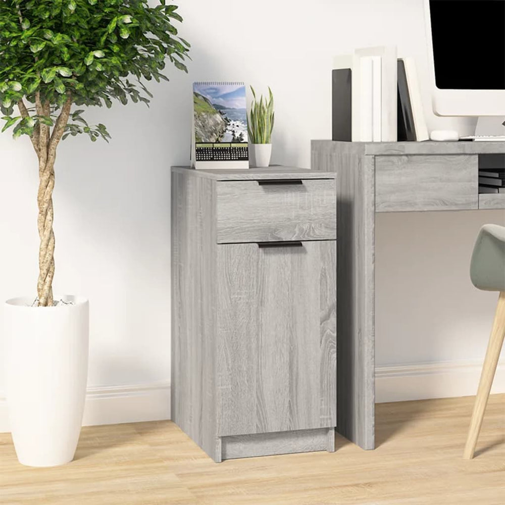 Schreibtischschrank Grau Sonoma 33,5x50x75 cm