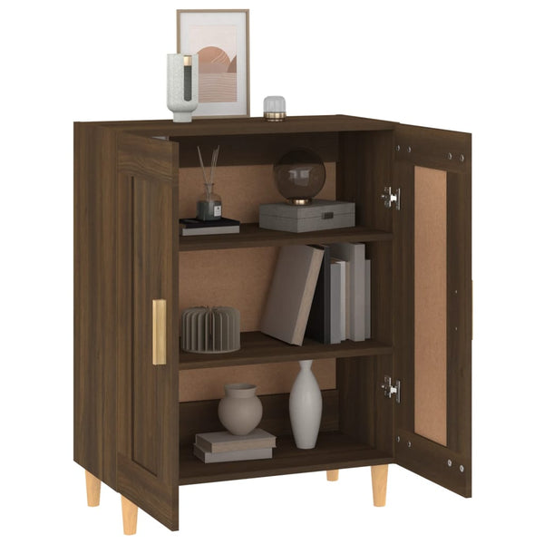 Sideboard Braun Eichen-Optik 69,5 cm
