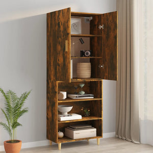 Hängeschrank Räuchereiche 90 cm