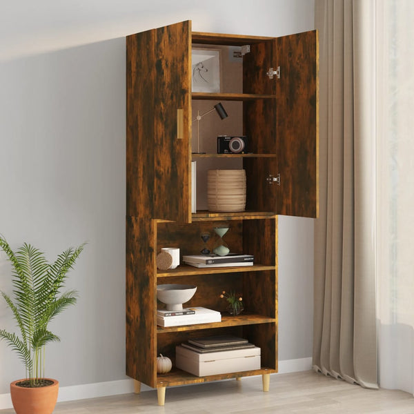 Hängeschrank Räuchereiche 90 cm