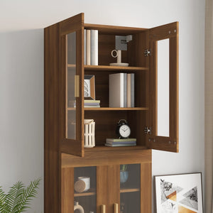 Hängeschrank Braun Eichen-Optik 90 cm