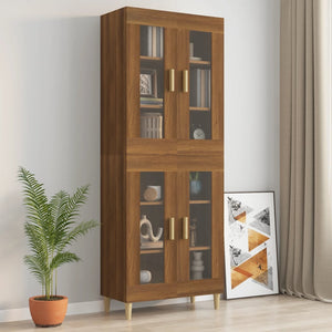 Hängeschrank Braun Eichen-Optik 90 cm