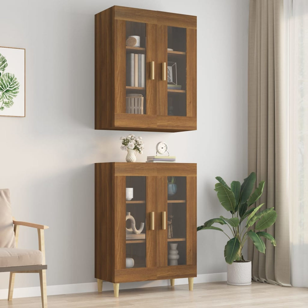 Hängeschrank Braun Eichen-Optik 90 cm