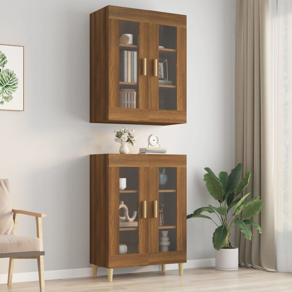 Hängeschrank Braun Eichen-Optik 90 cm