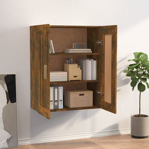 Wandschrank Räuchereiche 69,5x32,5x90 cm