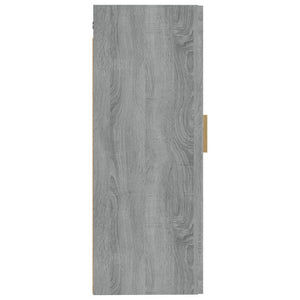 Wandschrank Grau Sonoma 35x34x90 cm