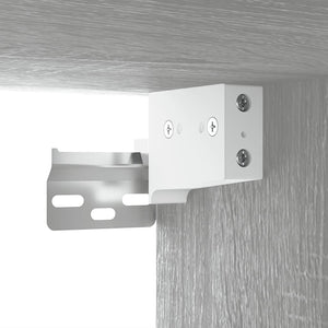 Wandschrank Grau Sonoma 35x34x90 cm