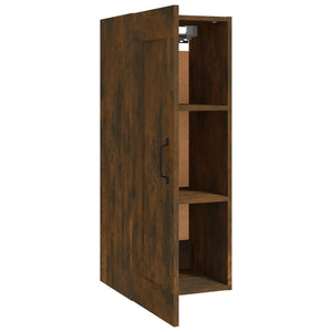 Hängeschrank Räuchereiche 35x34x90 cm