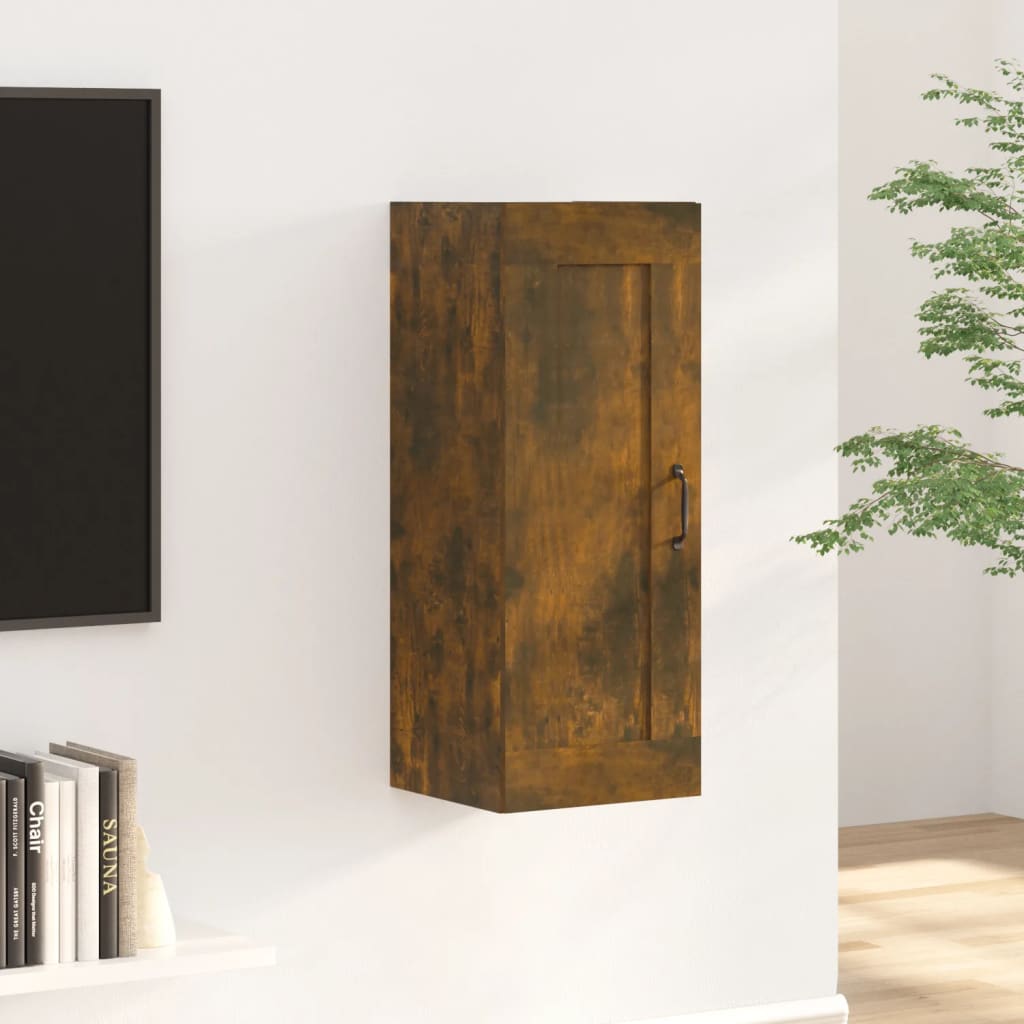 Hängeschrank Räuchereiche 35x34x90 cm