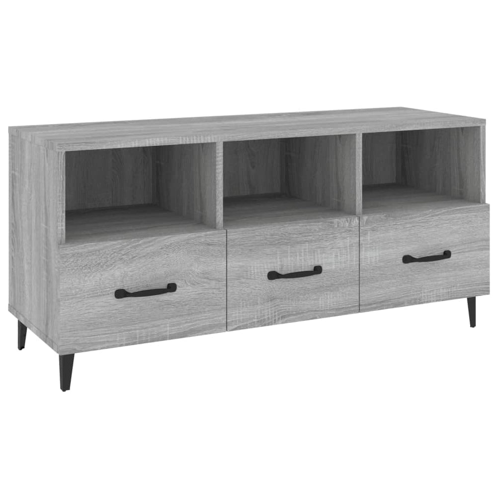TV-Schrank Grau Sonoma 102 cm