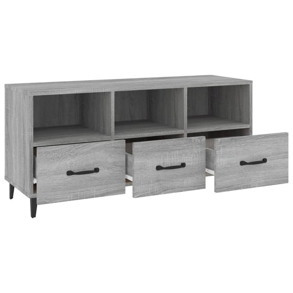 TV-Schrank Grau Sonoma 102 cm