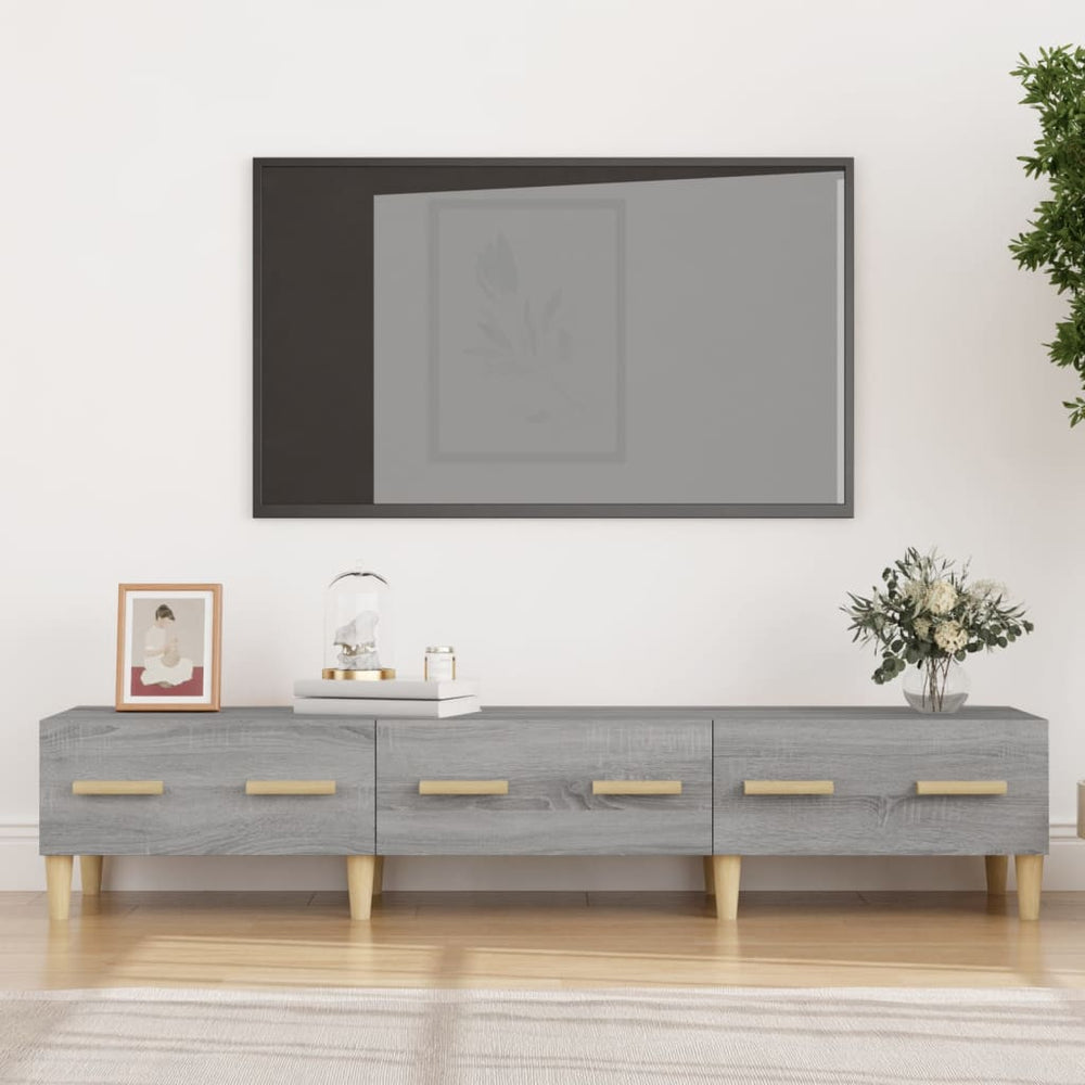 TV-Schrank Grau Sonoma 150 cm