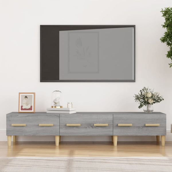 TV-Schrank Grau Sonoma 150 cm