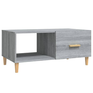 Couchtisch Grau Sonoma 89,5x50x40 cm