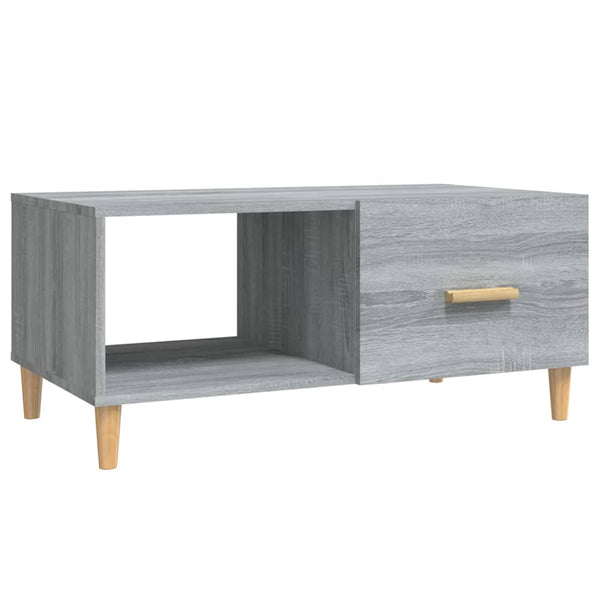 Couchtisch Grau Sonoma 89,5x50x40 cm
