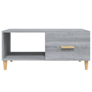 Couchtisch Grau Sonoma 89,5x50x40 cm