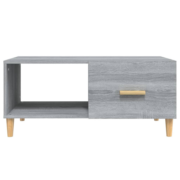 Couchtisch Grau Sonoma 89,5x50x40 cm