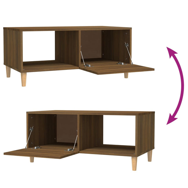 Couchtisch Braun Eichen-Optik