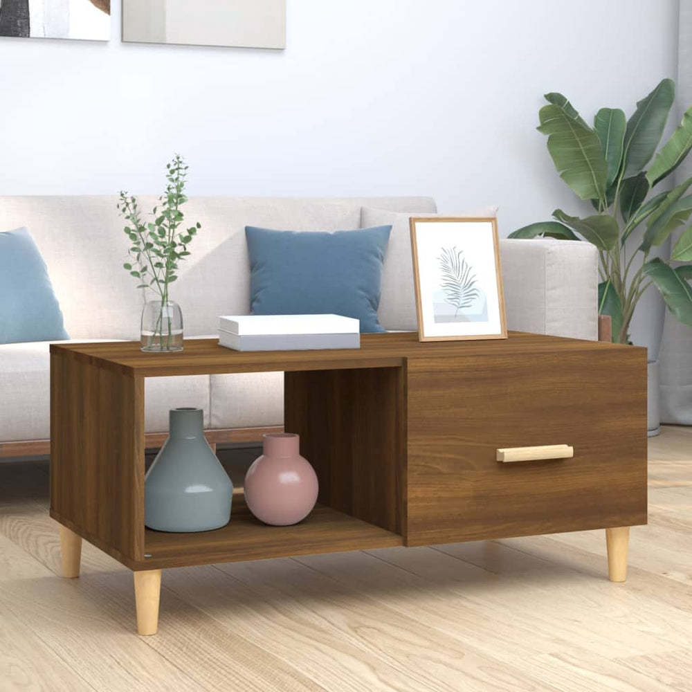 Couchtisch Braun Eichen-Optik
