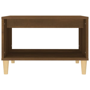 Couchtisch Braun Eichen-Optik 60x50 cm