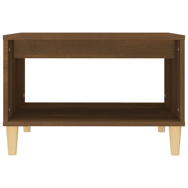 Couchtisch Braun Eichen-Optik 60x50 cm