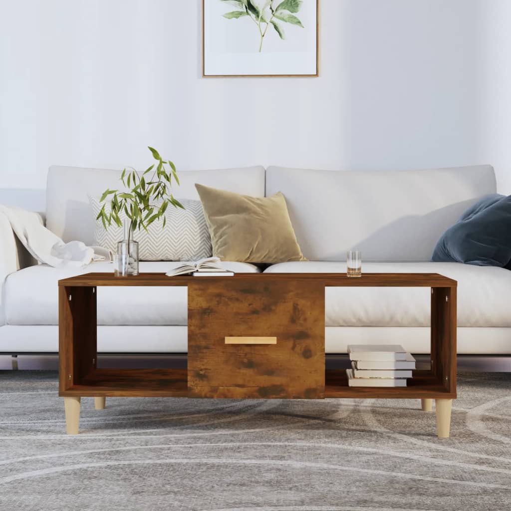 Couchtisch Räuchereiche 102x50 cm