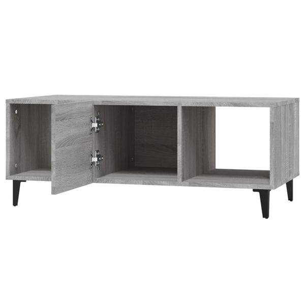 Couchtisch Grau Sonoma 102x50 cm