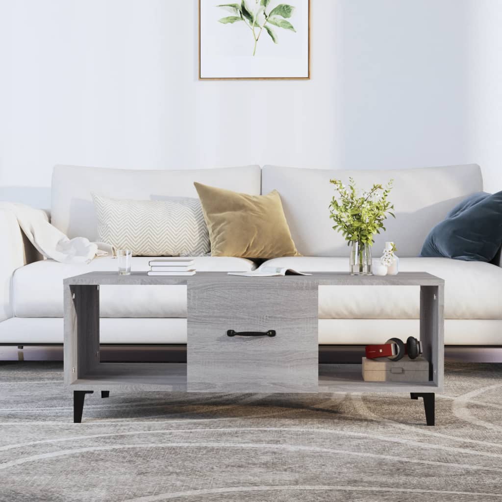 Couchtisch Grau Sonoma 102x50 cm