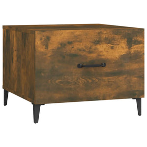 Couchtische 2er Set Räuchereiche 50x50 cm
