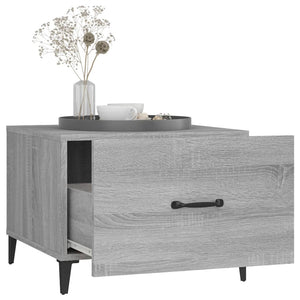 Couchtisch Grau Sonoma 50x50 cm