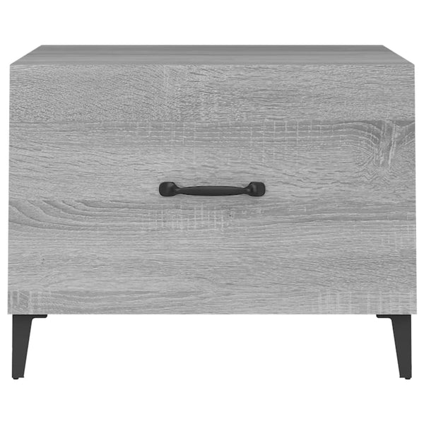 Couchtisch Grau Sonoma 50x50 cm