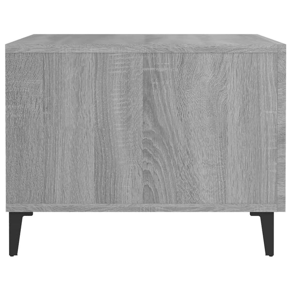 Couchtisch Grau Sonoma 50x50 cm