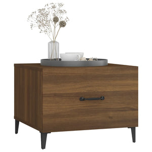 Couchtisch Eichenoptik Braun 50x50 cm