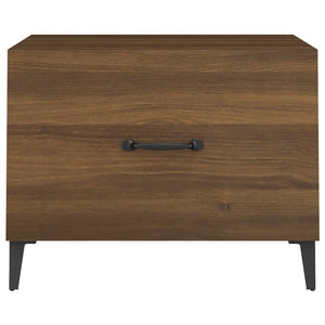 Couchtisch Eichenoptik Braun 50x50 cm