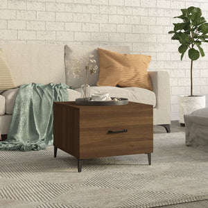 Couchtisch Eichenoptik Braun 50x50 cm