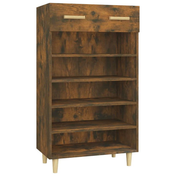 Schuhschrank Räuchereiche 60x35x105 cm