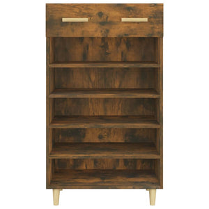 Schuhschrank Räuchereiche 60x35x105 cm