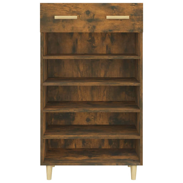 Schuhschrank Räuchereiche 60x35x105 cm