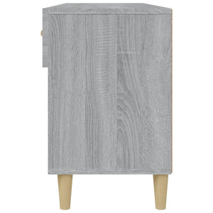 Schuhschrank Grau Sonoma 102 cm