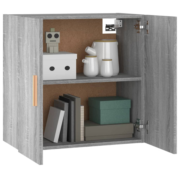 Wandschrank Grau Sonoma 60x60 cm