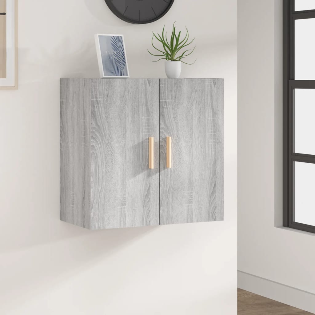 Wandschrank Grau Sonoma 60x60 cm