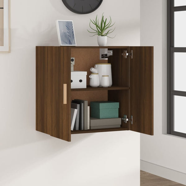 Wandschrank Braun Eichenoptik 60x60 cm