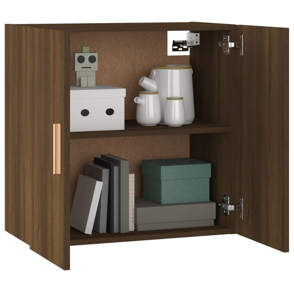 Wandschrank Braun Eichenoptik 60x60 cm