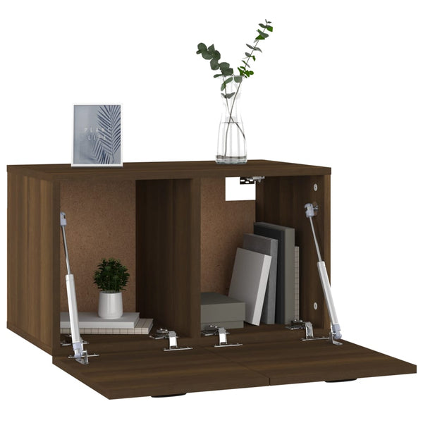 Hängeschrank Braun Eichenoptik 60 cm