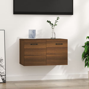 Hängeschrank Braun Eichenoptik 60 cm