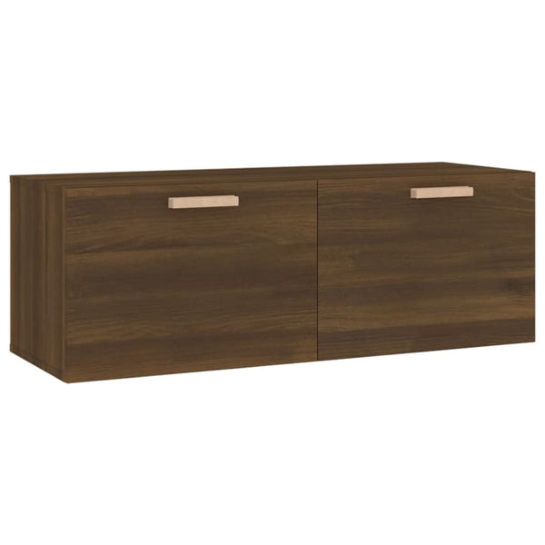 Wandschrank Braun Eichen-Optik 100cm