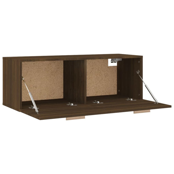 Wandschrank Braun Eichen-Optik 100cm