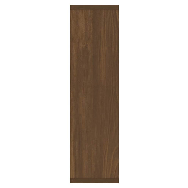 LED Spiegelschrank Braun Eiche 76x55 cm